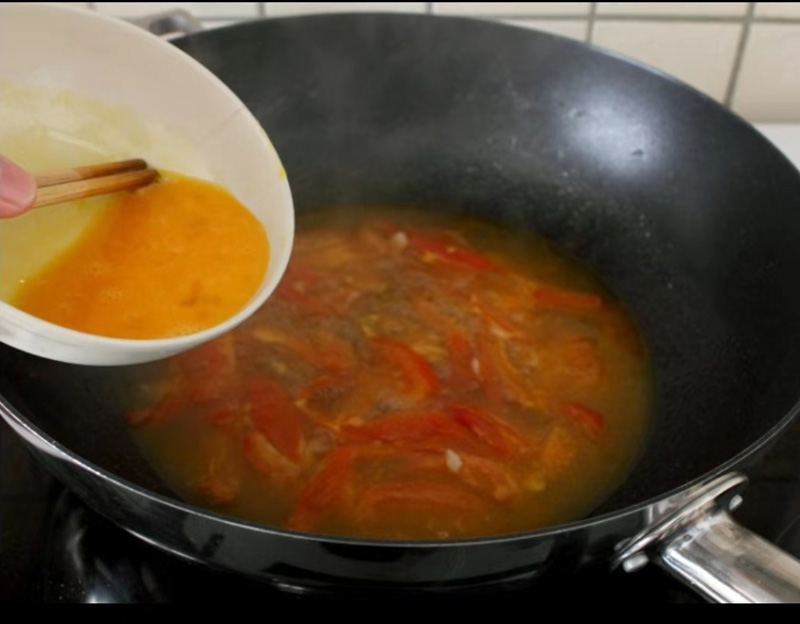 西红柿鸡蛋汤步骤5