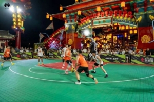 烽起准格尔 篮动新征程 2026FIBAOpen3×3内蒙古三篮赛第三站上演